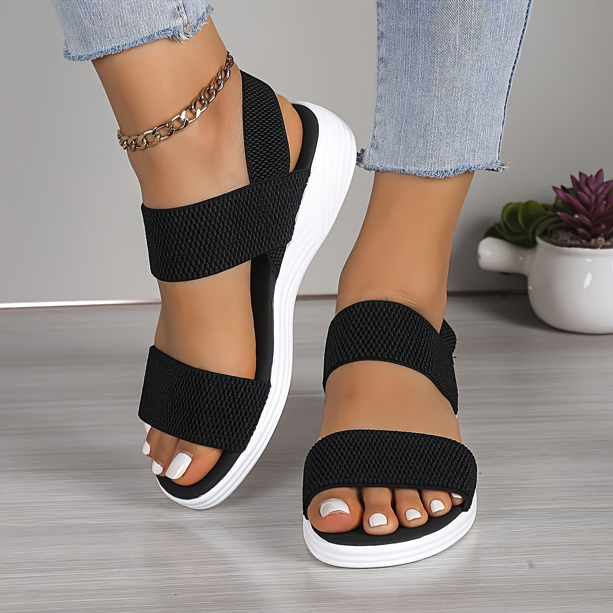 Lorelei | Lightweight Stretch Sandals