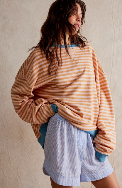 Amiria | Striped oversized jumper