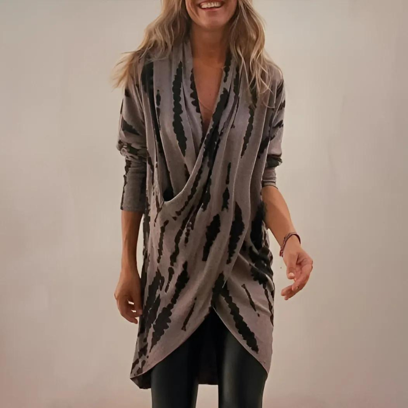 Sara | Luxury V-neck Tunic with Loose Fit