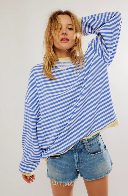 Amiria | Striped oversized jumper