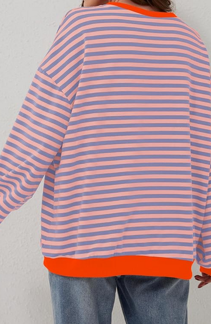 Amiria | Striped oversized jumper