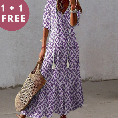 Ava - Elegant boho dress with tummy coverage (BUY 1 GET 1 FREE)