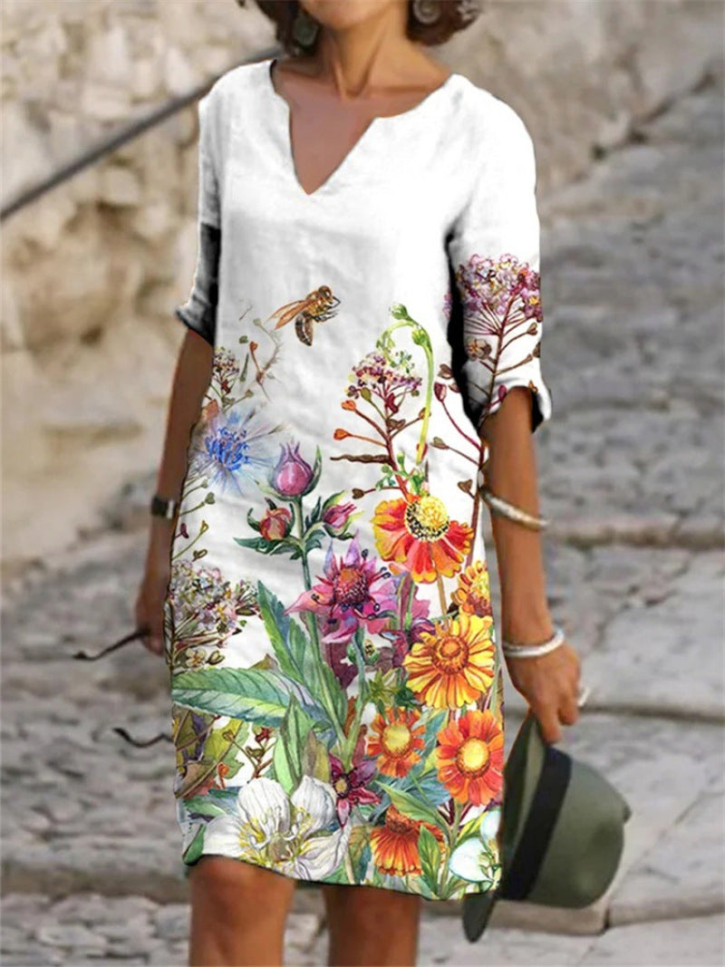 Vlora - Charming Floral Summer Dress