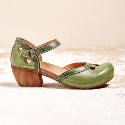 ALEXIS | LOW HEEL ORTHOPEDIC SANDALS