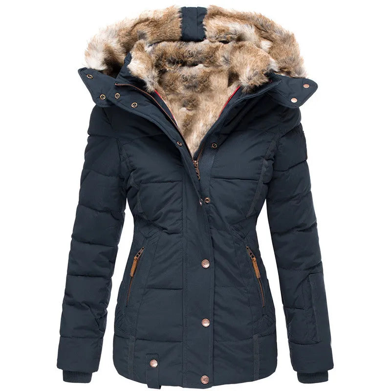 Nyrie | Fur-lined winter jacket