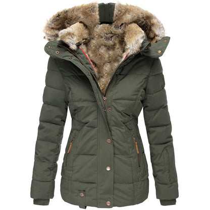 Nyrie | Fur-lined winter jacket