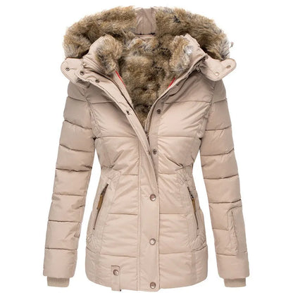 Nyrie | Fur-lined winter jacket