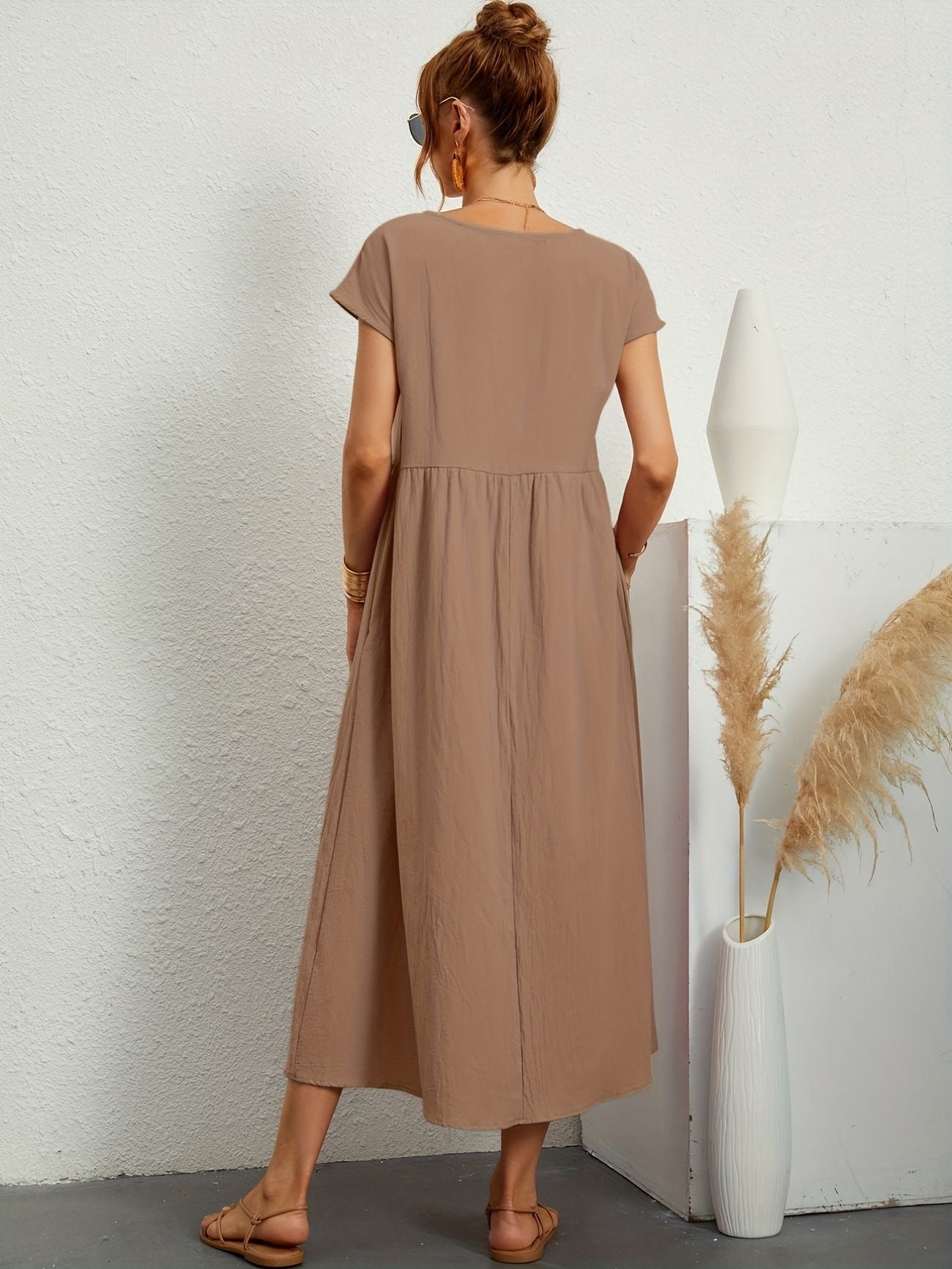 Celene | Tummy Covering Casual Dress