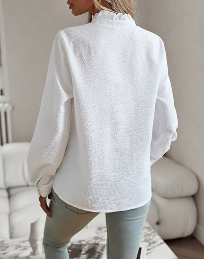 Elisabeth | Tummy Covering Long Sleeve Blouse