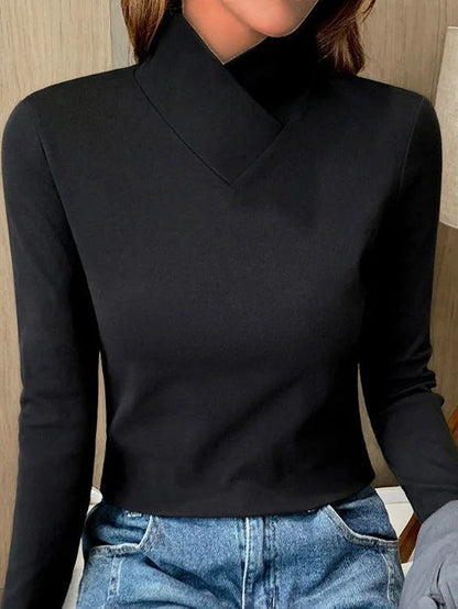 Kahuiwi | Elegant turtleneck with high collar