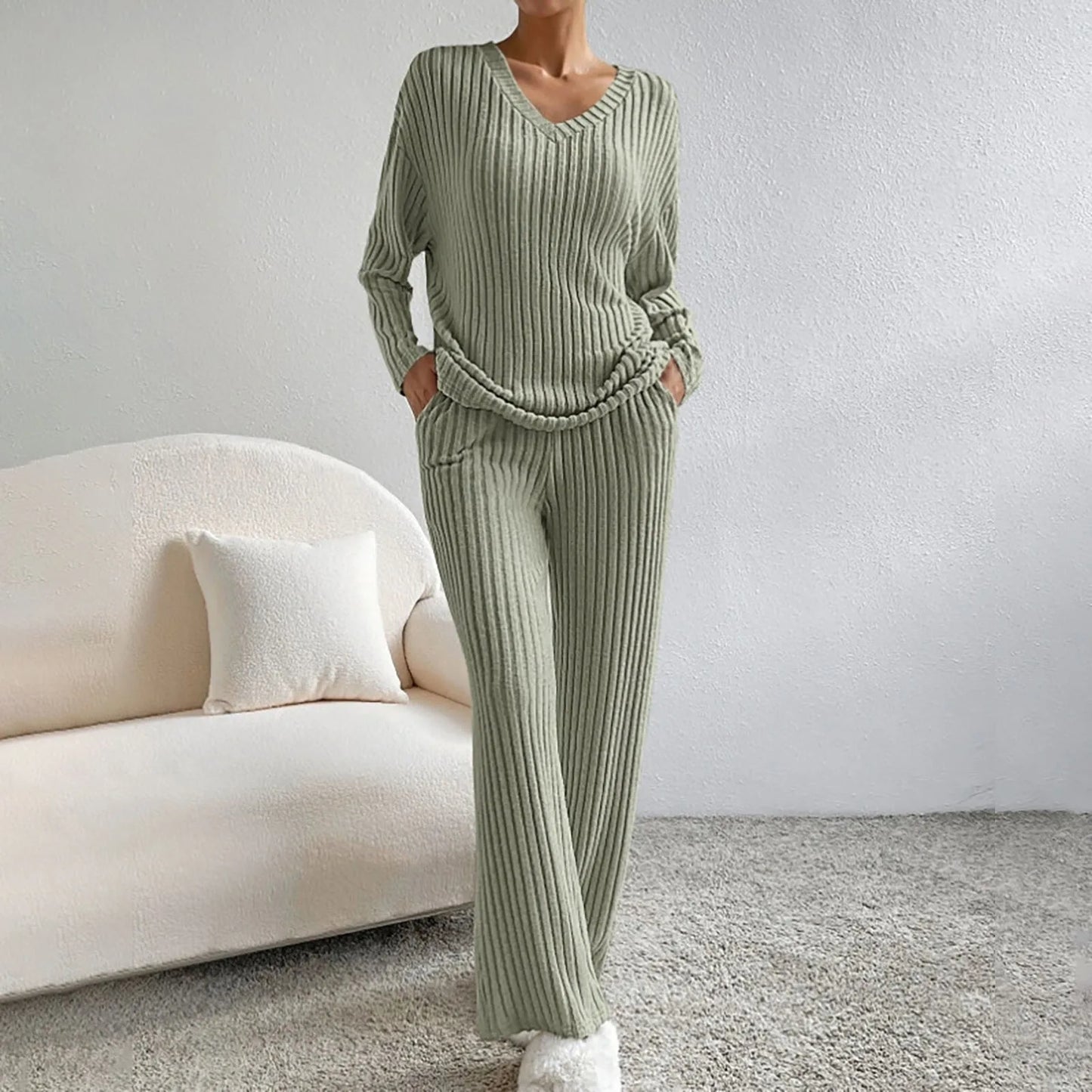 Arihia | Soft Knit Relaxed Lounge Set