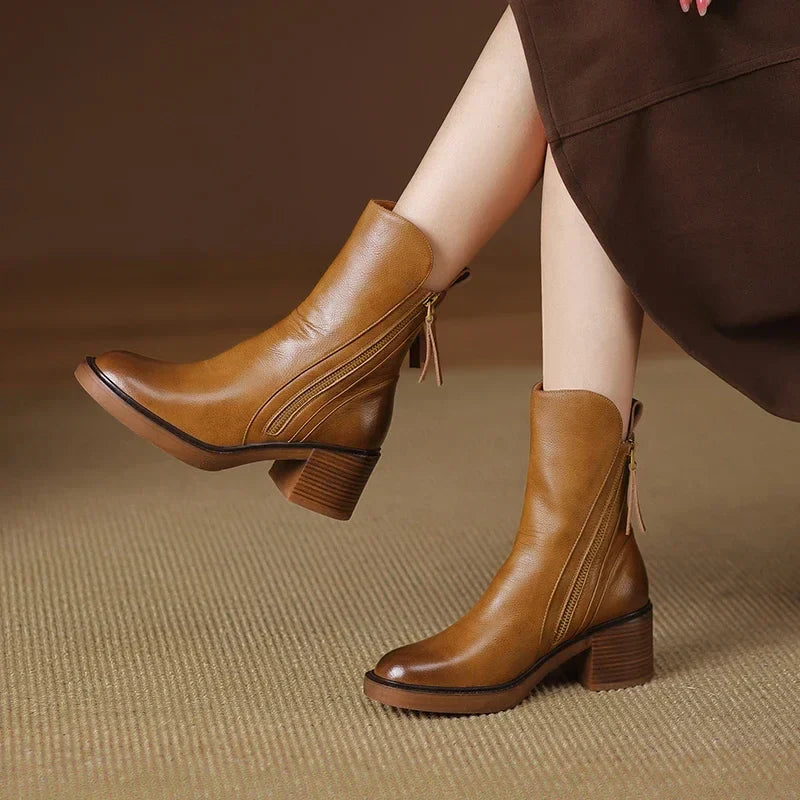 Kay | Premium leather ankle boots