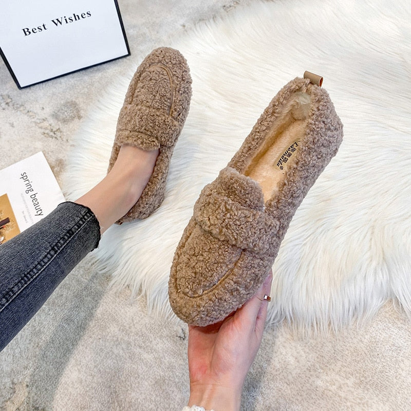 Mara | Plush Slippers Shoes