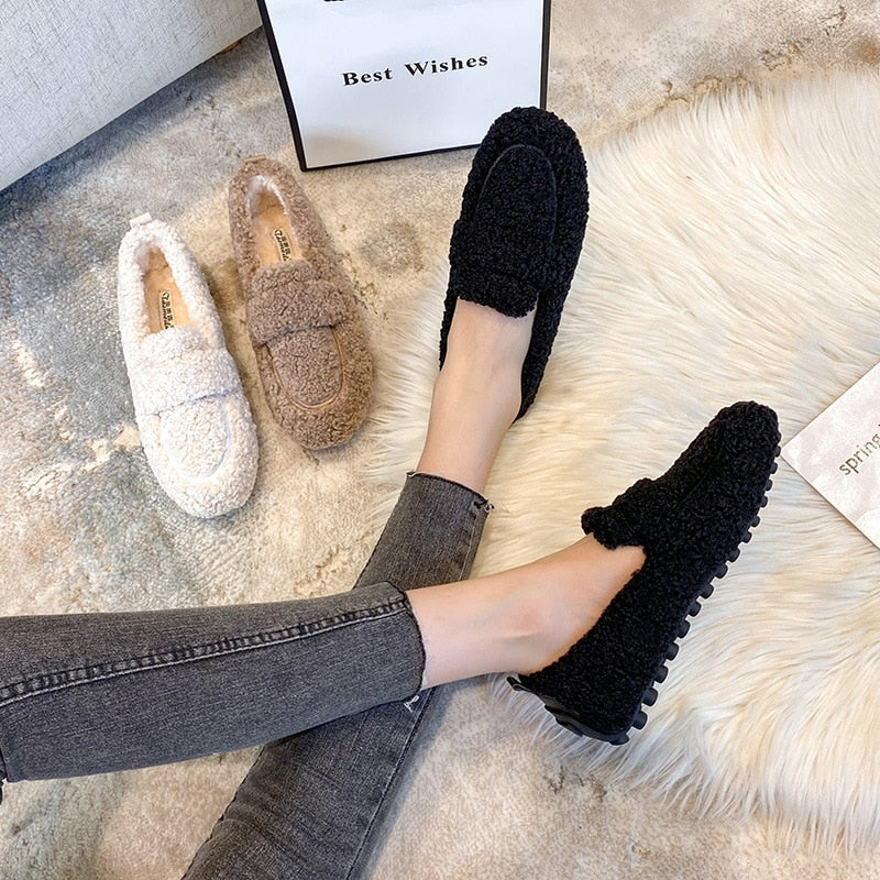 Mara | Plush Slippers Shoes