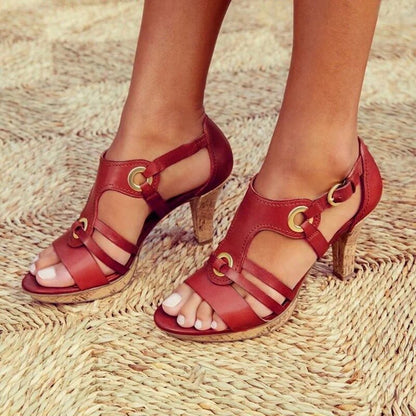 Brona | Comfortable Heeled Sandals