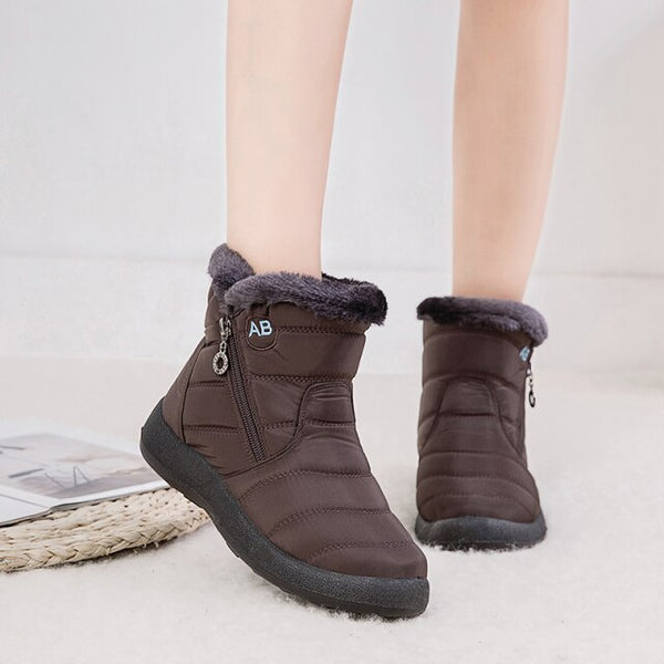 Janice | Waterproof Anti-Slip Winter Boots Lined with Fur