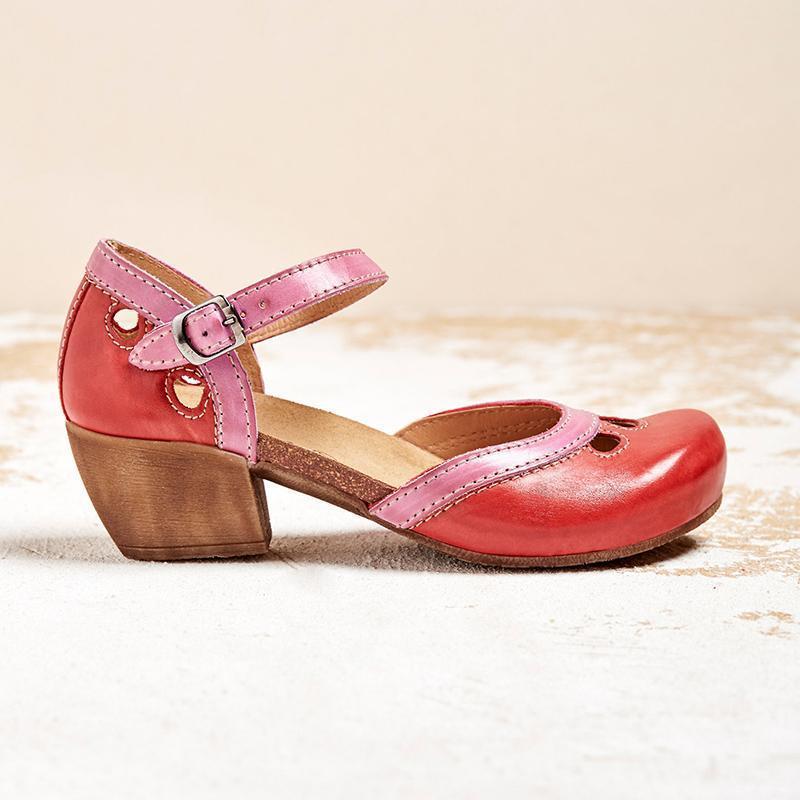 ALEXIS | LOW HEEL ORTHOPEDIC SANDALS