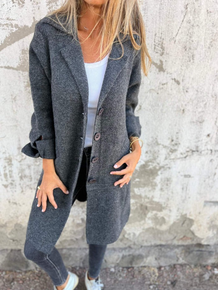 Zinnia - Relaxed long coat