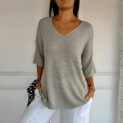 Paula | Elegant Knitted Shirt