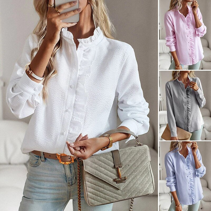 Elisabeth | Tummy Covering Long Sleeve Blouse