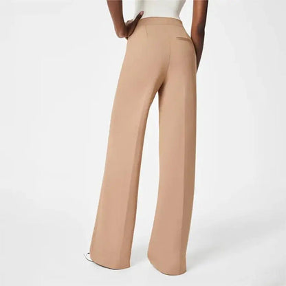 Pippa | Women's Plus Size High Stretch High-Waist Wide-Leg Pants